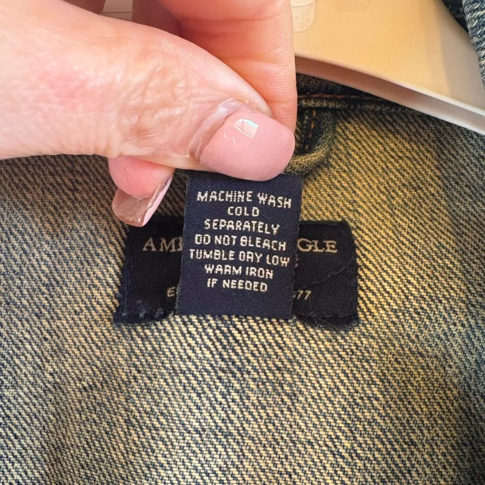 American Eagle Outfitters Blue Denim Jacket - Picture 5 of 10